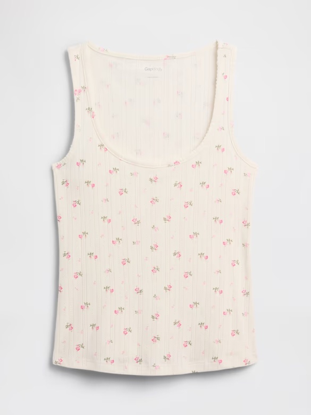 GAP Pointelle PJ Set | Tank Top + Wide Leg Pant - Picture 5 of 13